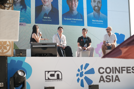 Bitget Wallet at Coinfest Asia 2026: Panels, Pins, and a Bali Sunset image 1