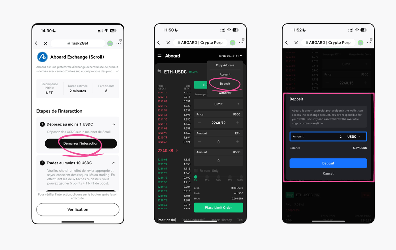 Task2Get - Plongez dans l'écosystème Scroll, partagez 10 000 $ et recevez des NFT par airdrop ! image 8