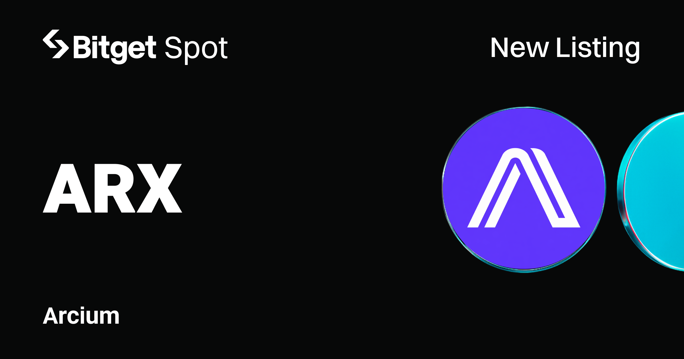 Bitget lists Arcium (ARX) for Spot Trading