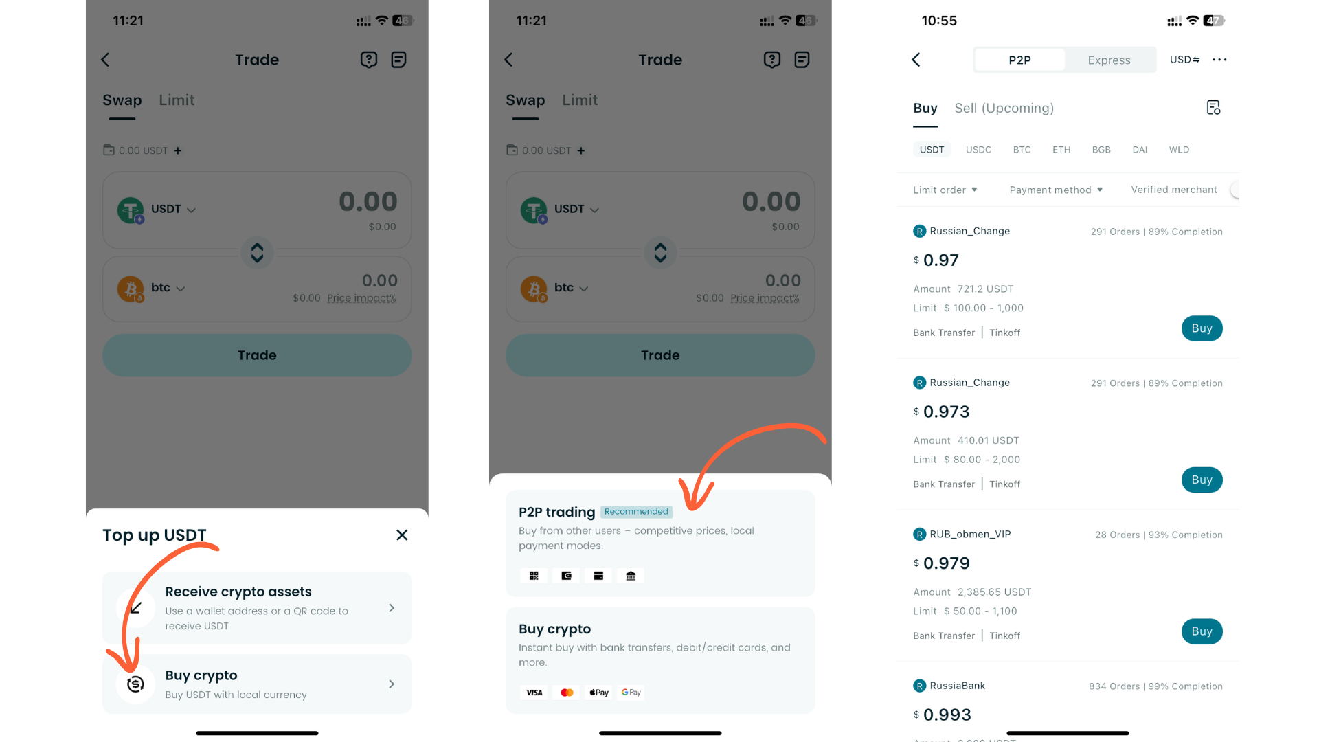 How to Buy Bitcoin (BTC) on Bitget Wallet? image 8