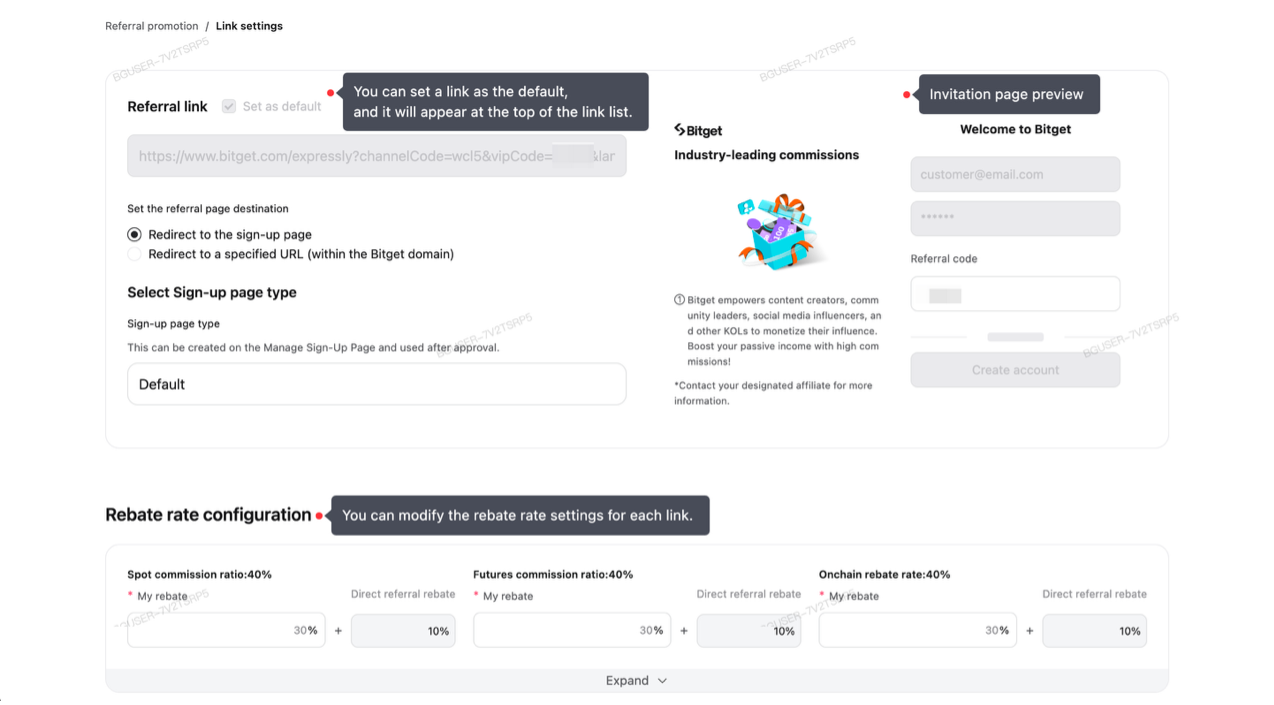 【WEB】Come creare un codice/link referral sul portale di affiliazione? image 8