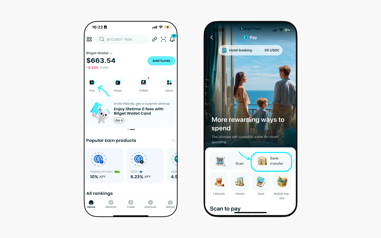 Bitget Wallet Bank Transfers Now Available in Nigeria and Mexico image 1