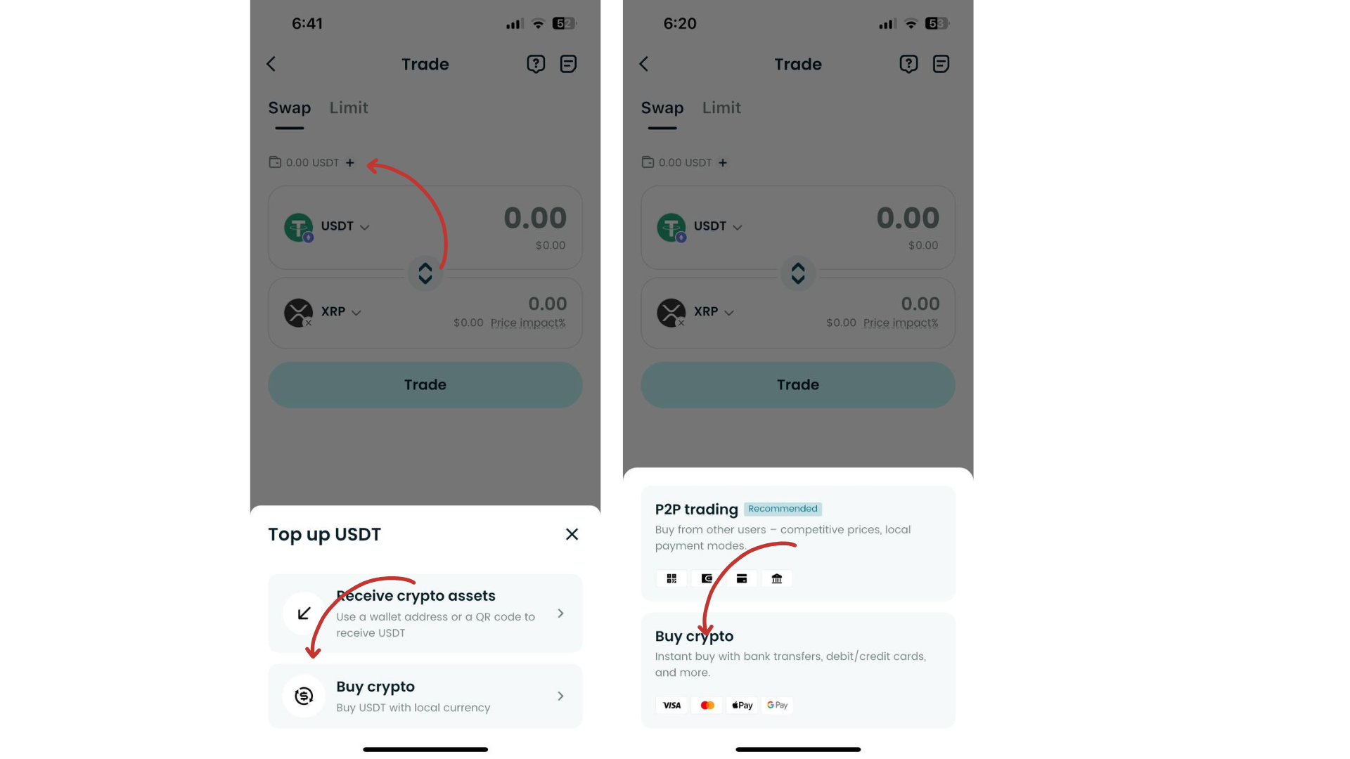 How to Buy Ripple (XRP) on Bitget Wallet? image 7