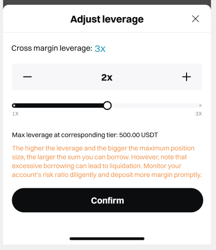 Drei Schritte zum Abschluss von Bitget Spot-Margin-Trades image 1