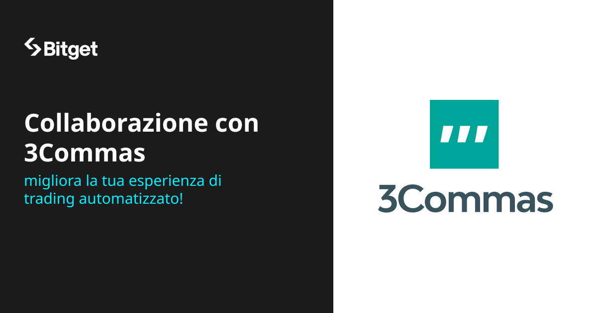 Collaborazione con 3Commas: migliora la tua esperienza di trading automatizzato! 