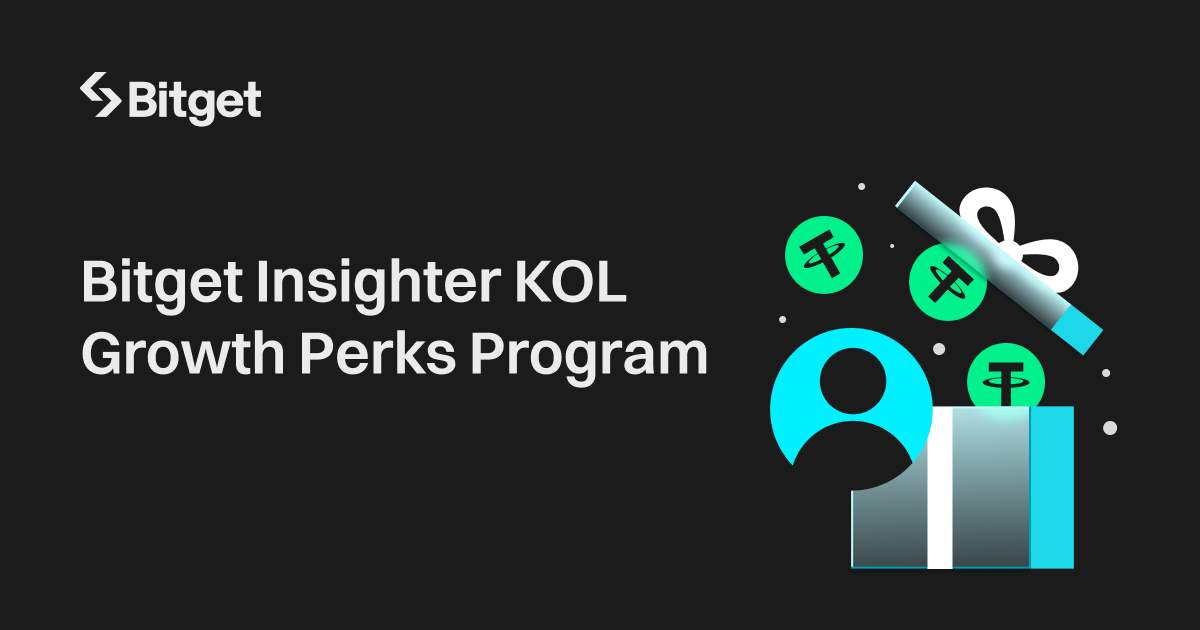 Bitget Insighter KOL Growth Perks image 0