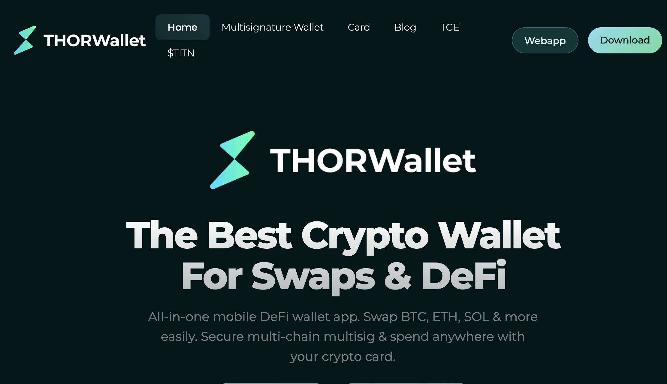 THORWallet (TITN) Airdrop Launch: How to Participate and Claim $TITN Rewards image 2