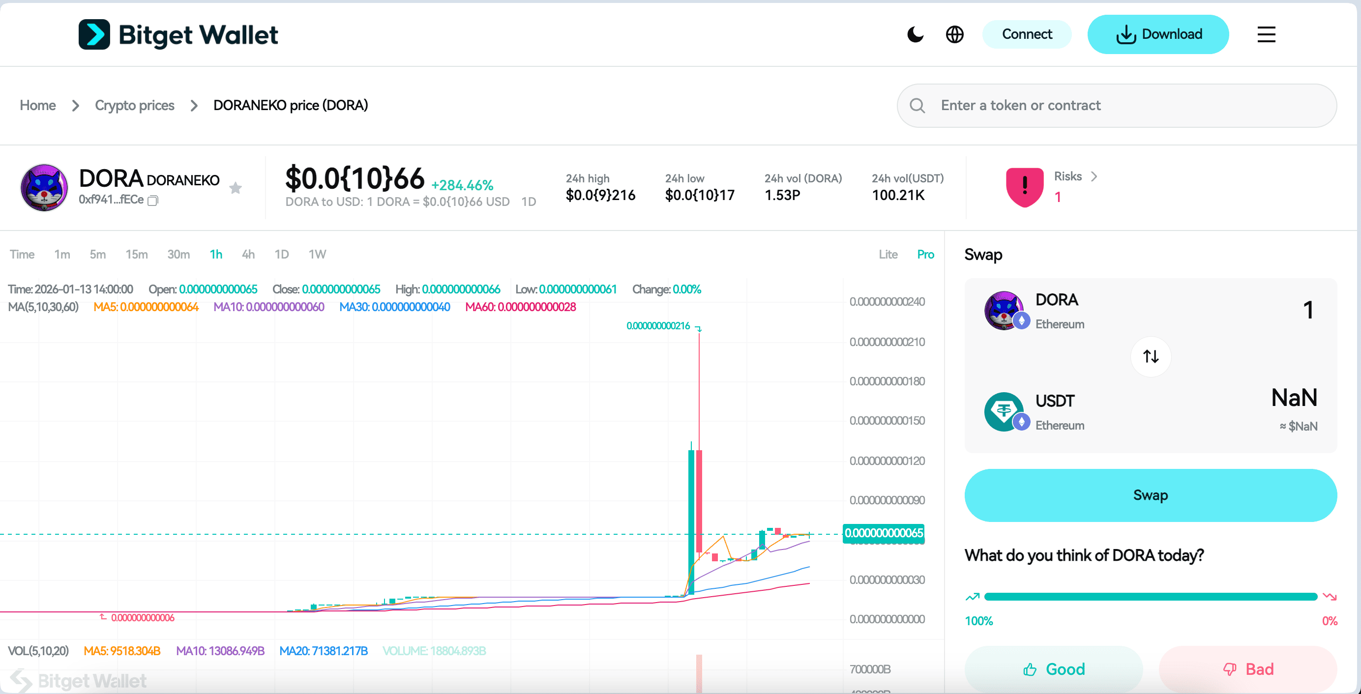DORANEKO（DORA）とは：ERC-20猫ミームコイン【Hold-to-Earn】