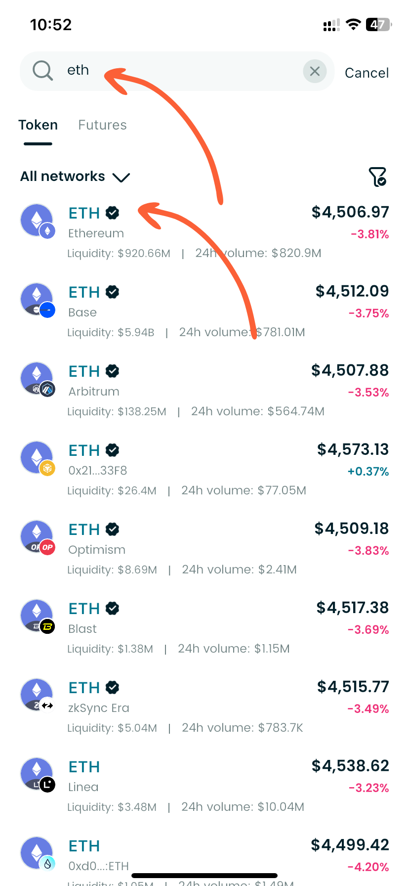 How to Buy Ethereum (ETH) on Bitget Wallet? image 4