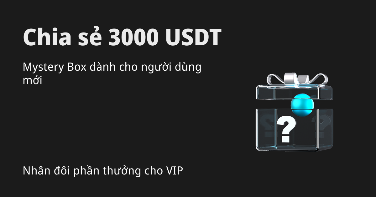Giao dịch ký quỹ spot để mở Mystery Box và có cơ hội giành 3000 USDT! Nhân đôi phần thưởng dành cho VIP! image 0