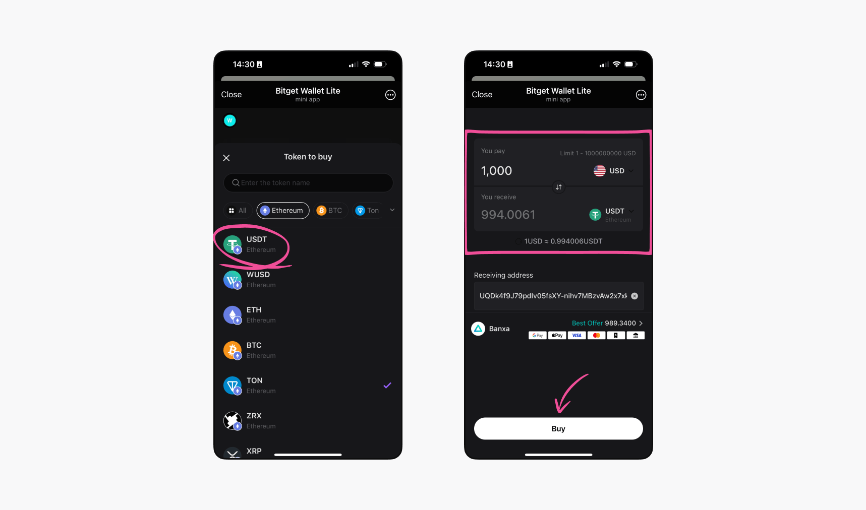 Getting Started with Bitget Wallet Lite on Telegram image 6