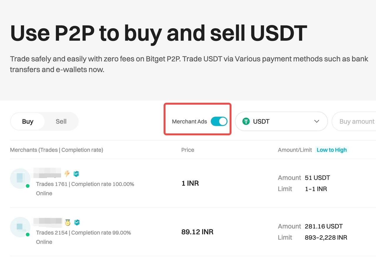 Mọi người đều có thể đăng quảng cáo trên Bitget P2P! image 3