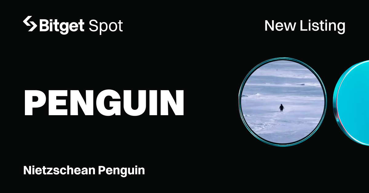 Bitget Lists Nietzschean Penguin (PENGUIN) for Spot Trading