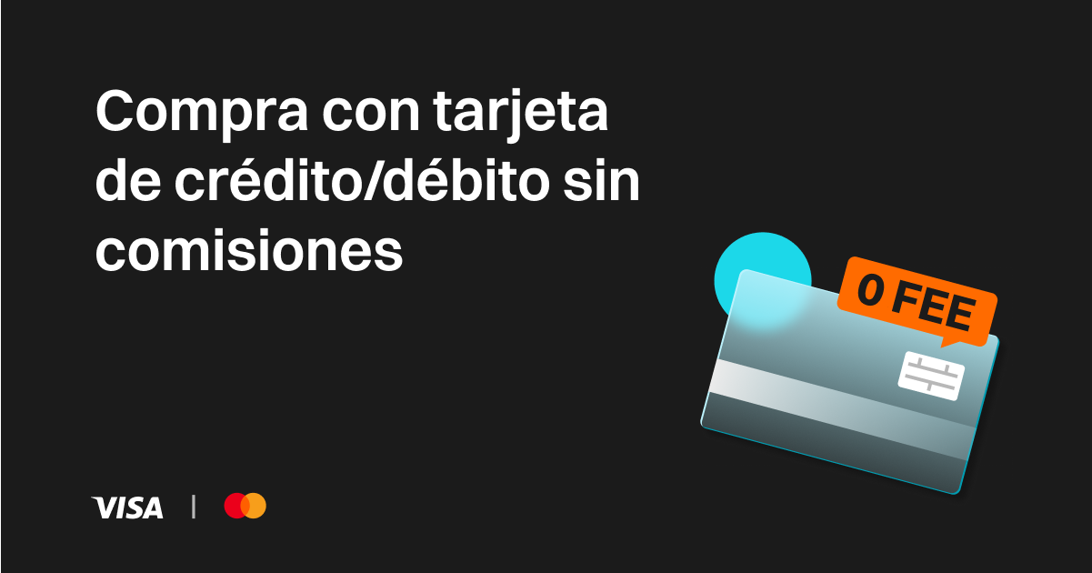 Oferta por 2 semana: Compra con tarjeta de crédito/débito sin comisiones image 0