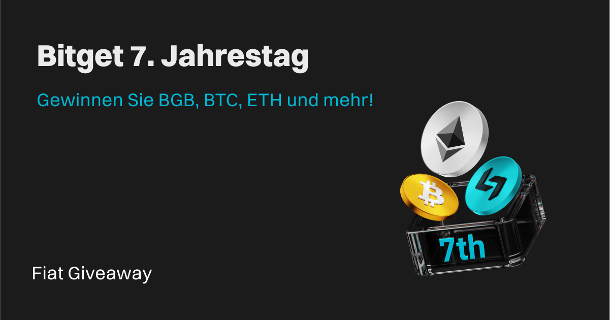 Bitget 7. Jahrestag: Größtes Fiat-Giveaway! image 0