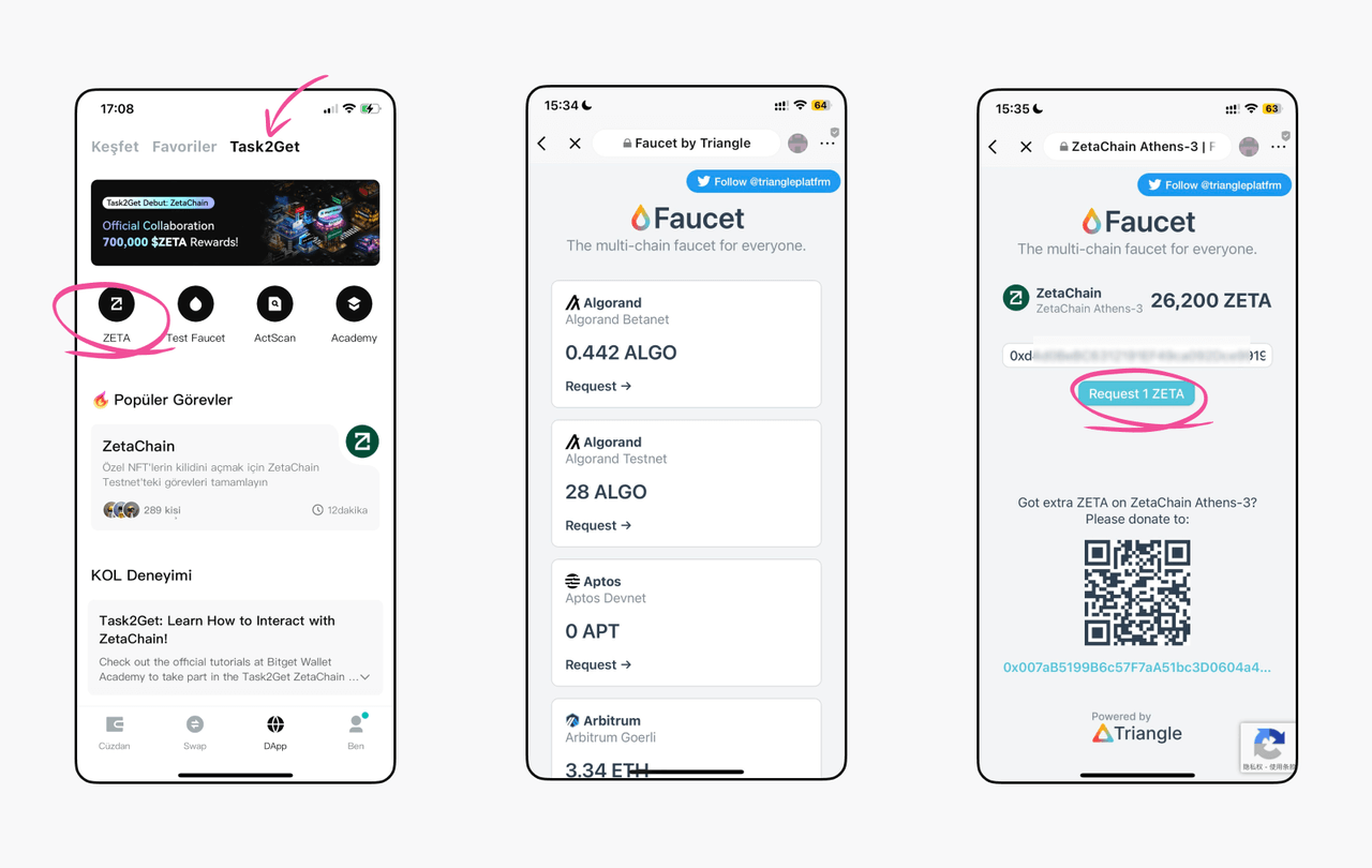 Görev Yap-Kazan: ZetaChain ile Nasıl Etkileşim Kuracağınızı Öğrenin! image 2
