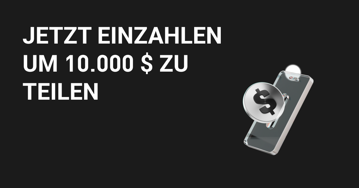 Jetzt einzahlen um 10.000 $ zu teilen image 0
