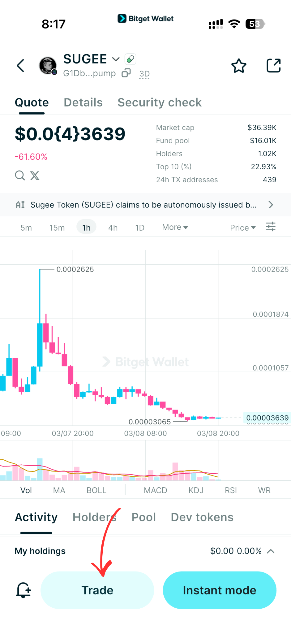 What Is SUGEE Token (SUGEE): The AI-Generated Solana Memecoin Behind the Viral Pump.fun Surge image 6
