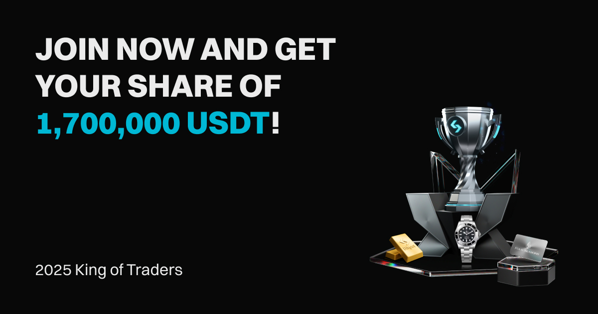 2025 King of Traders — Join now and get your share of 1,700,000 USDT! image 0