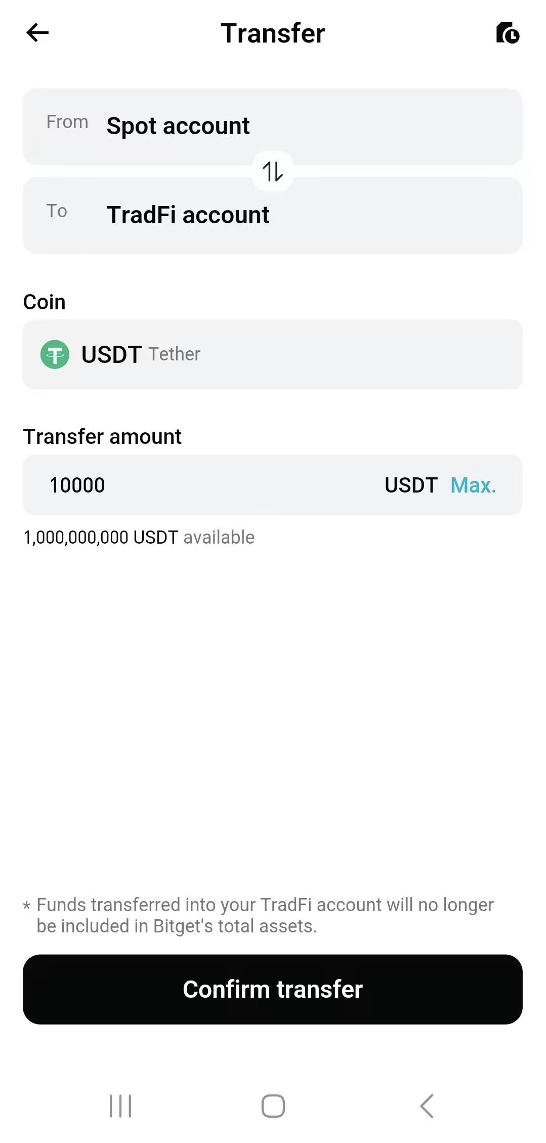 Bitget TradFi (MT5) hisobingizga pul kiritish va yechib olish bo'yicha to'liq qo'llanma image 0