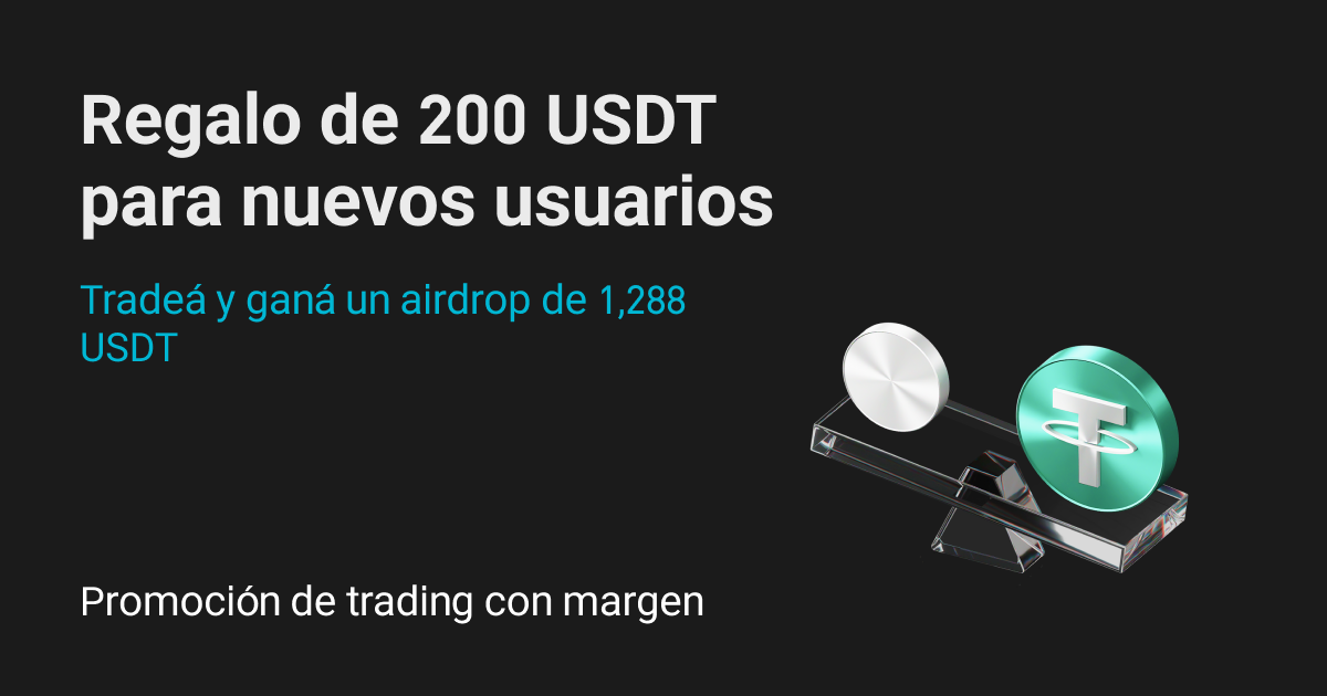 Recompensas triples por trading con margen: ¡Iniciá sesión tradeando y ganá hasta 1,688 USDT!