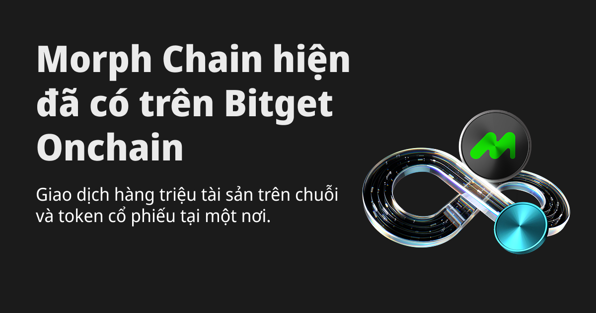 Morph chain hiện đã ra mắt trên Bitget Onchain image 0