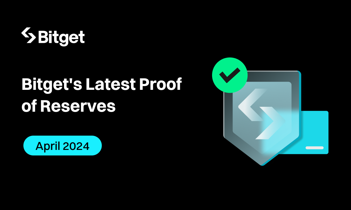 Bitget Demonstrates Continued Transparency with April 2024 Proof of Reserves Update