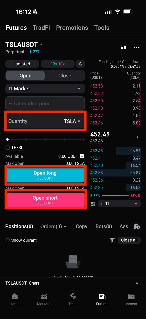 كيفية تداول العقود الآجلة للأسهم على منصة Bitget