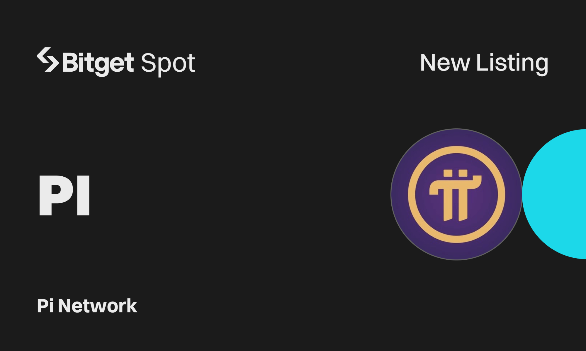 BitgetがPi Network（PI）をイノベーションゾーン、Web3ゾーン、パブリックチェーンゾーンに上場