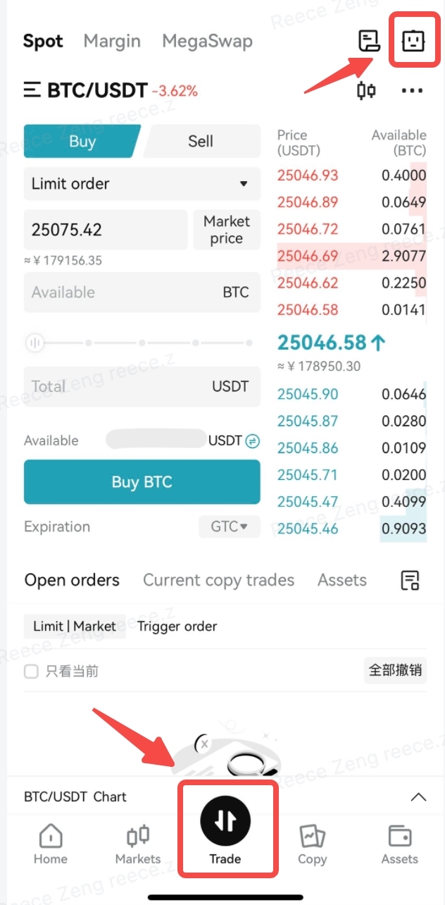 Bitget Spot Martingale Tutorial image 5