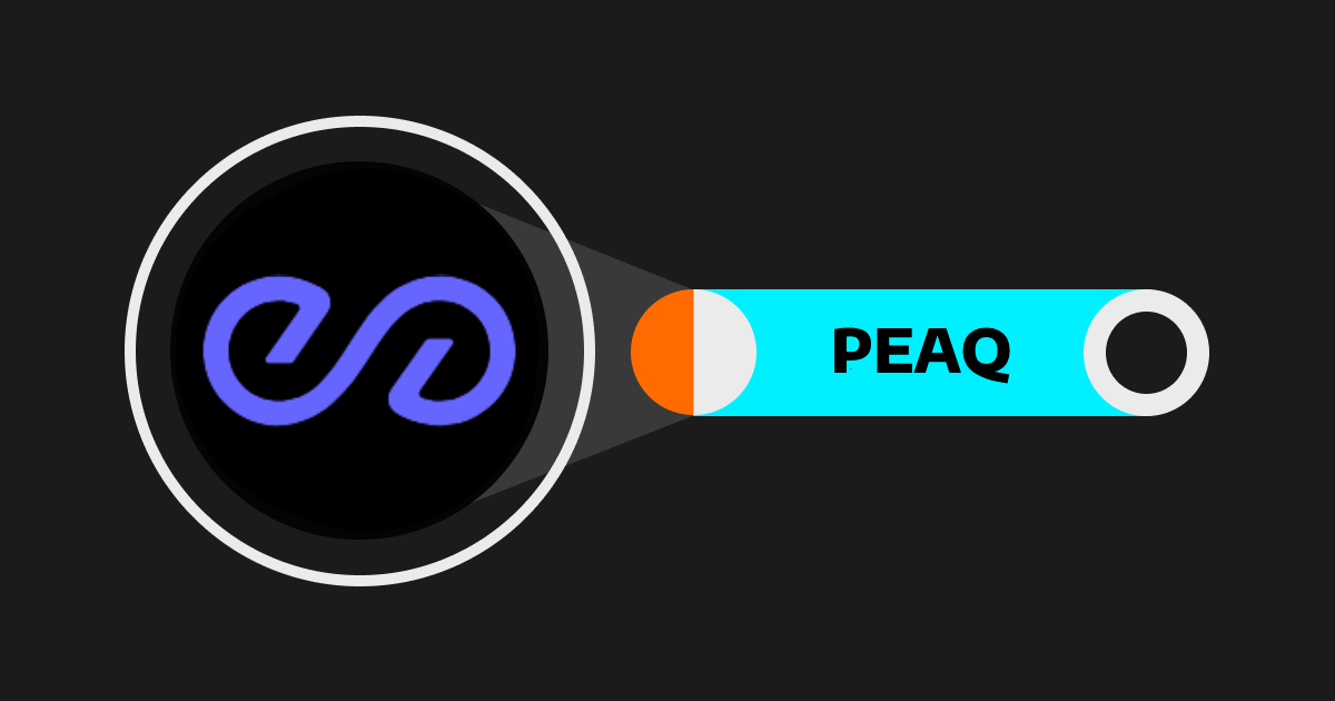 peaq (PEAQ): будущее машинной экономики