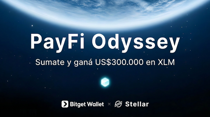 Bitget Wallet x Stellar – PayFi Odyssey: Completá tareas para compartir 300.000 USD en recompensas