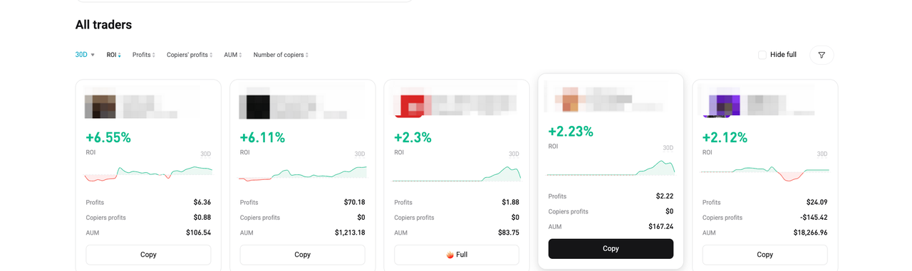 Spot Copy Trading Guide for Copiers on Bitget Website image 1
