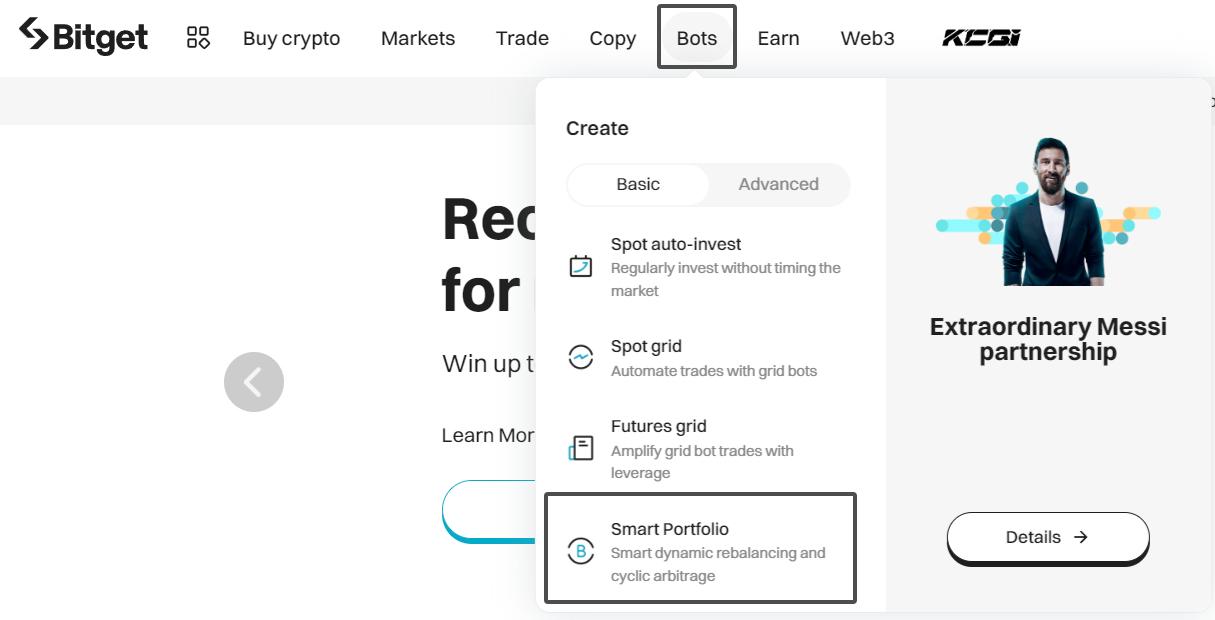 Your One-Stop Trading Bot - Bitget Smart Portfolio image 0