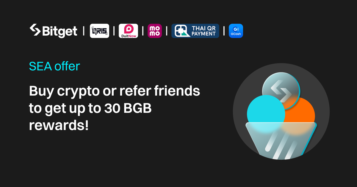 SEA offer: buy crypto or refer friends to get up to 30 BGB rewards! image 0