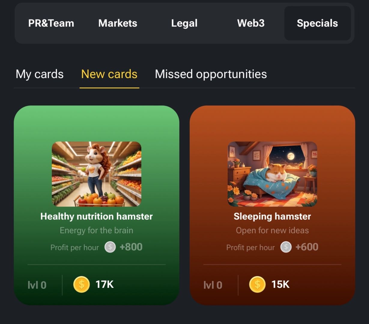 Today's Hamster Kombat Daily Combo Cards for August 6, 2024 image 3