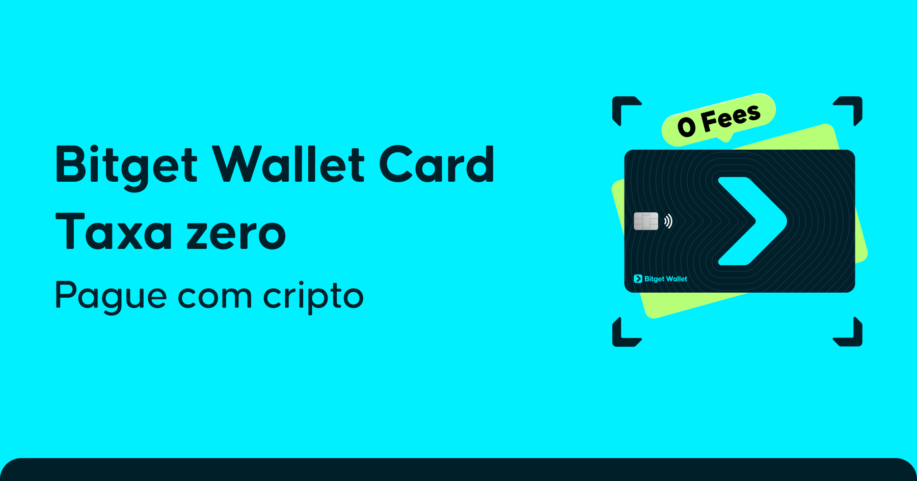 Faça compras com o Bitget Wallet Card com taxa zero