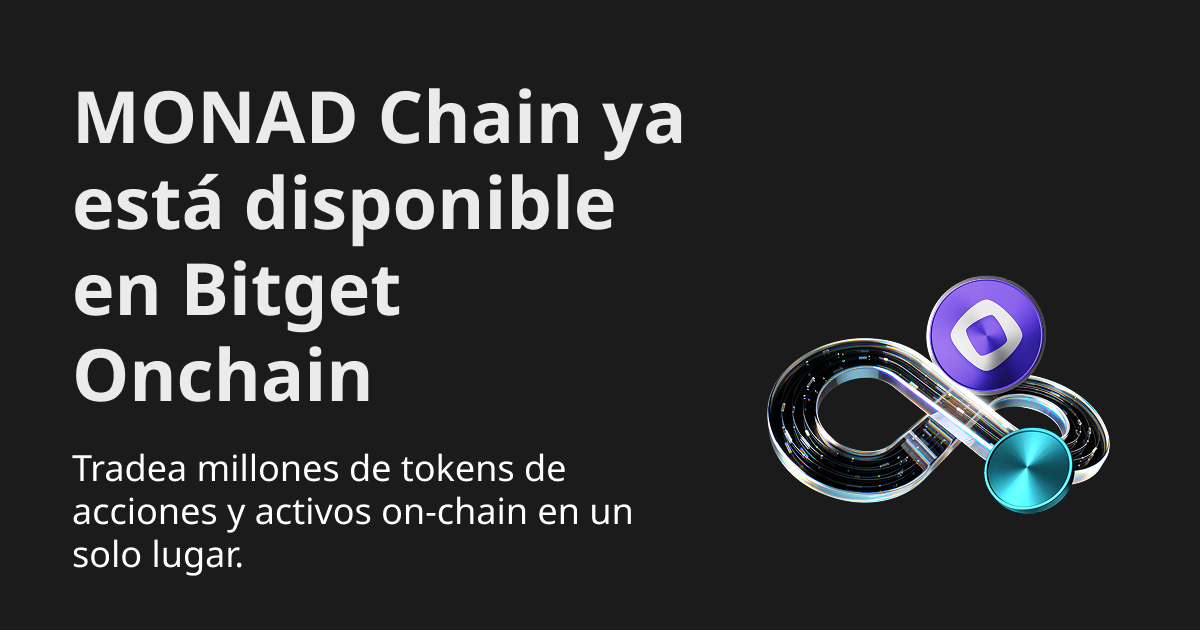 Bitget Onchain ahora admite operaciones en la blockchain Monad image 0