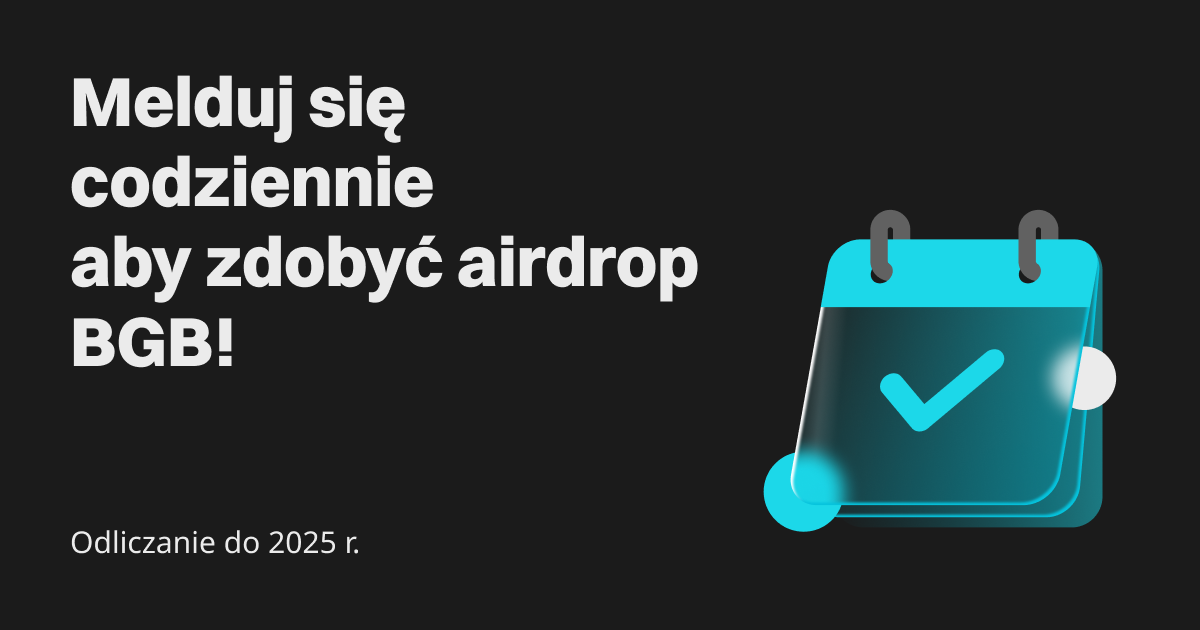 Odliczanie do 2025 roku: Melduj się codziennie, aby zdobyć airdrop BGB! image 0