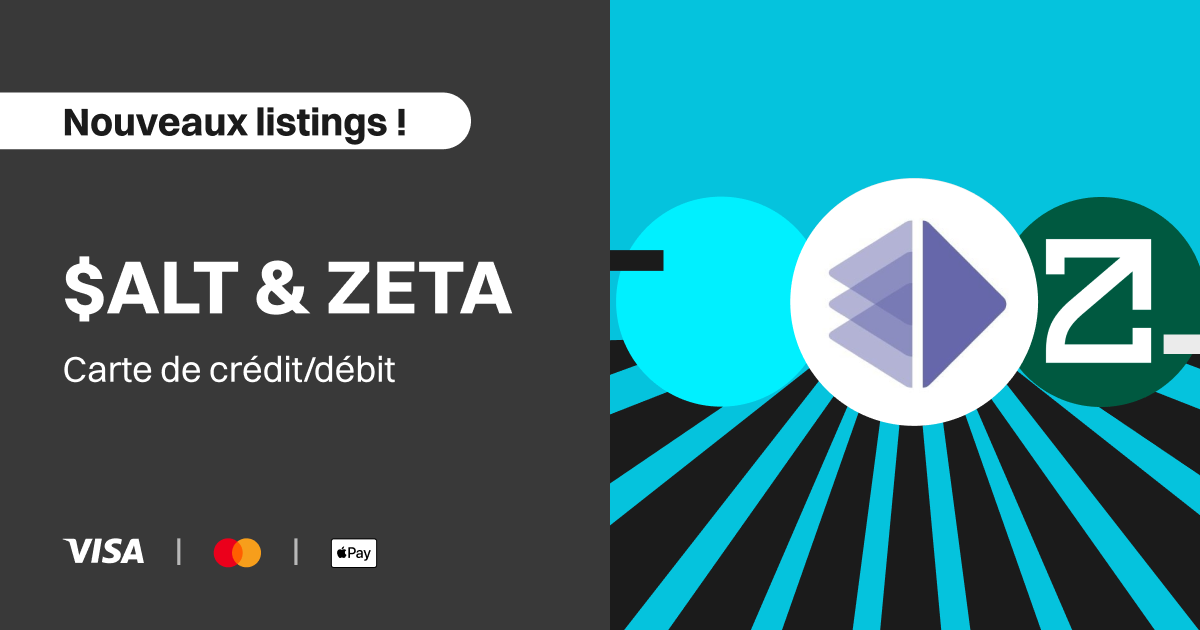 Acheter des $ALT & ZETA par carte bancaire sur Bitget image 0