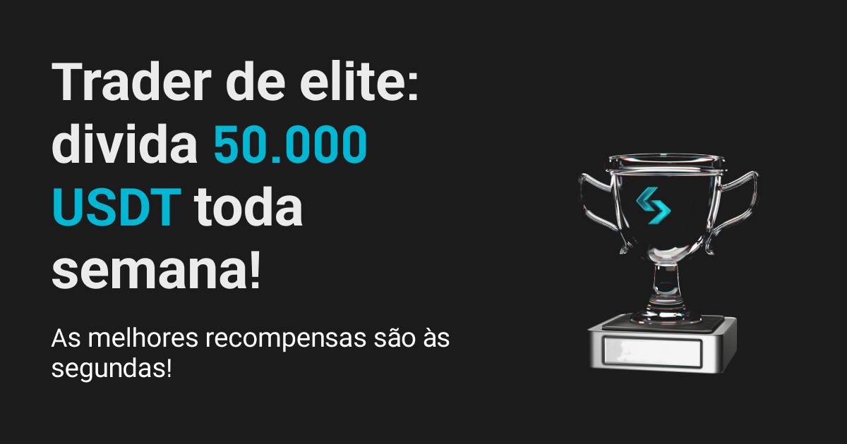 Segunda é dia de recompensas de trading de elite turbinadas: garanta a sua e ainda divida 50.000 USDT toda semana! image 0