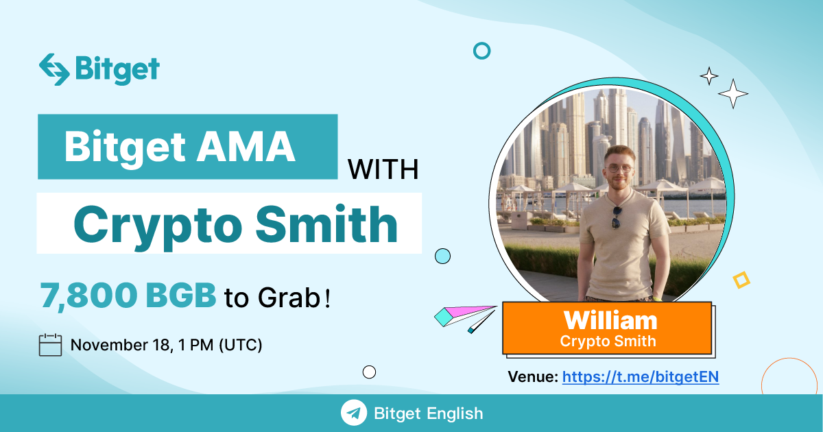 Bitget X Crypto Smith Internal AMA