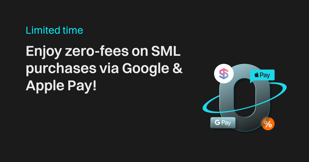 Limited time: Enjoy zero-fees on SML purchases via Google & Apple Pay! image 0