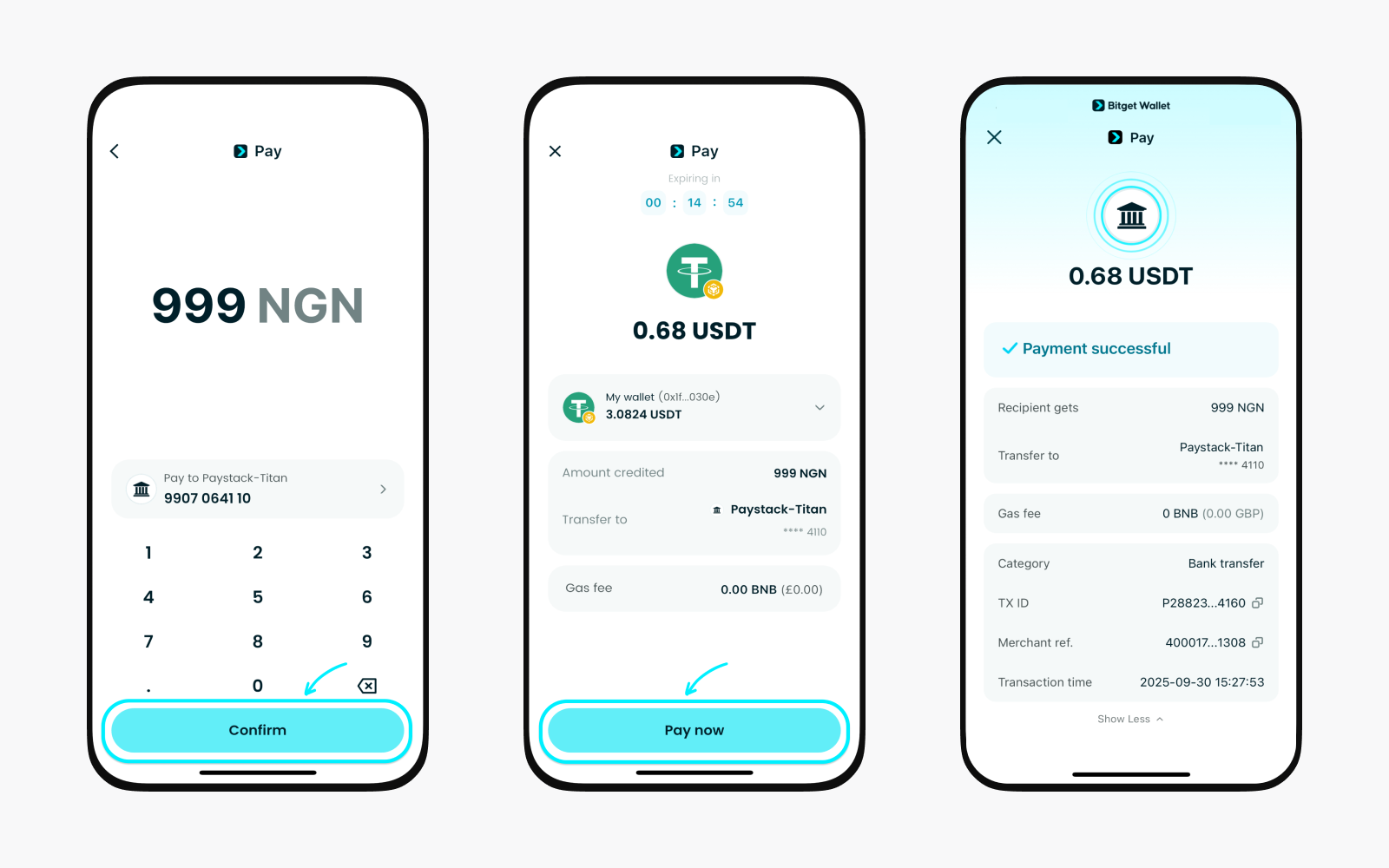 Bitget Wallet Bank Transfers Now Available in Nigeria and Mexico image 3