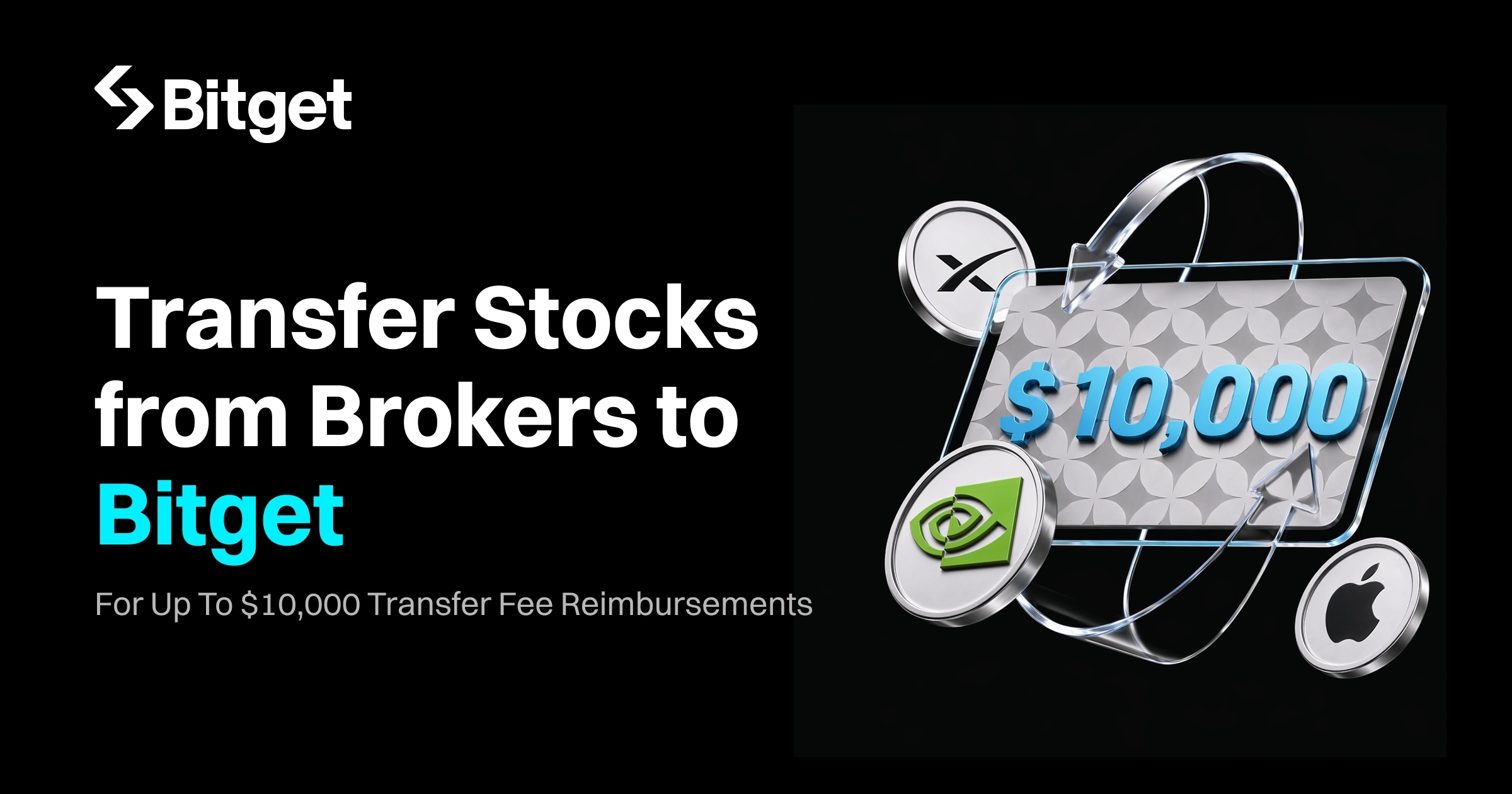 Bitget Stocks Support Direct Inbound Transfers of US Equities with Incentives