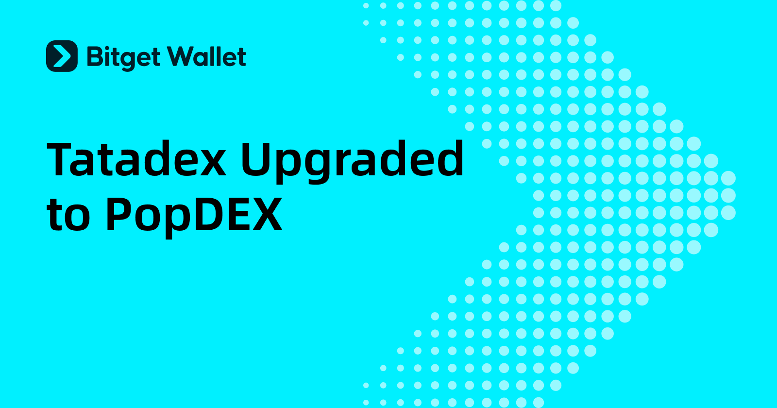 Tatadex upgraded to PopDEX