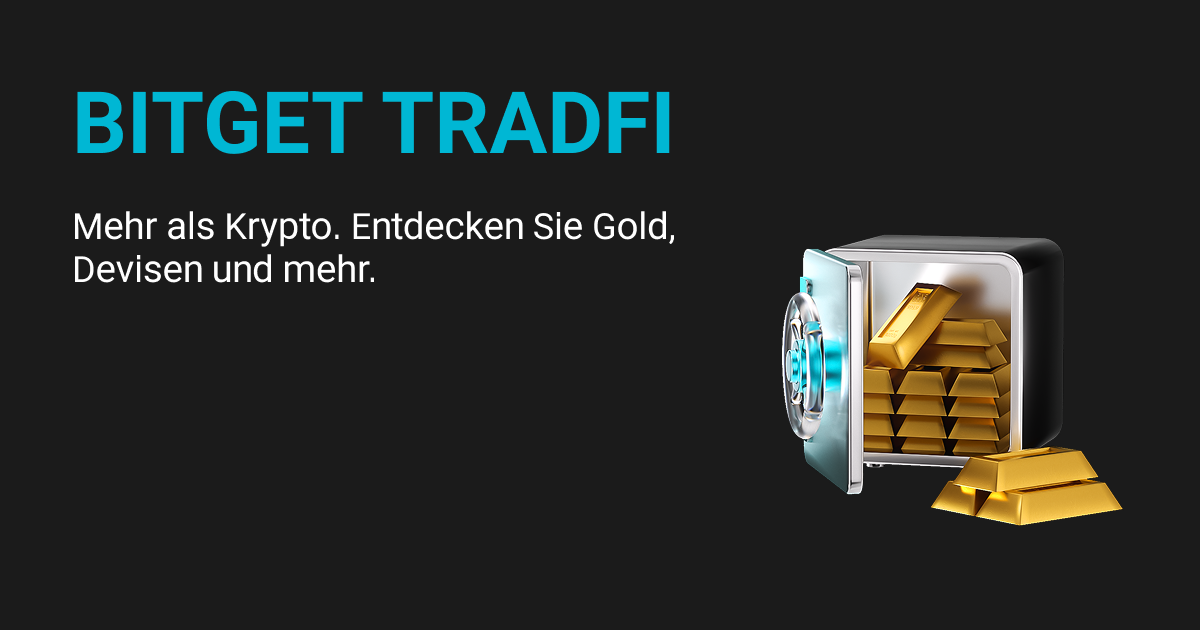 Bitget TradFi: Traden Sie Gold, Forex und weitere Assets in einem Konto image 0