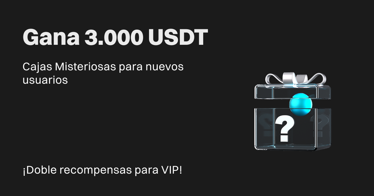 ¡Abre Cajas Misteriosas para operaciones con margen en spot para tener la oportunidad de ganar 3,000 USDT! ¡Te esperan recompensas VIP dobles! image 0