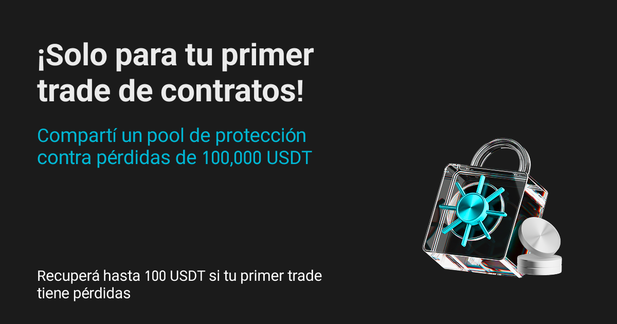 Plan de protección para usuarios nuevos de Bitget: Recuperá hasta 100 USDT si tenés pérdidas en tu primer trade de contratos