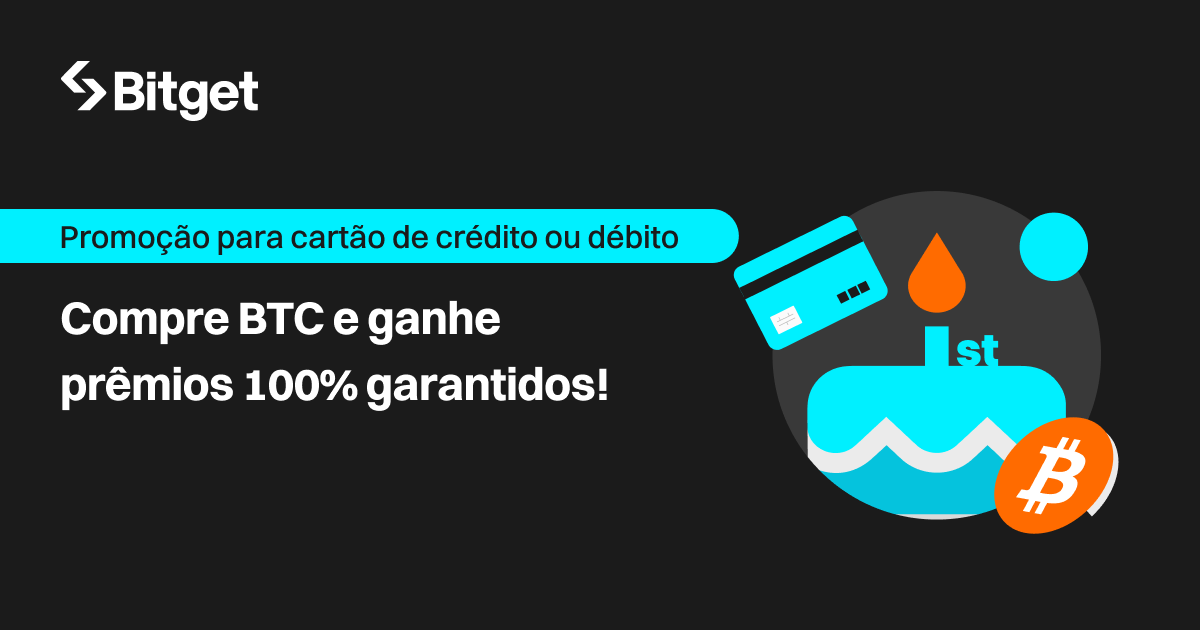 Promoção para cartão de crédito ou débito: compre BTC e ganhe prêmios 100% garantidos! image 0